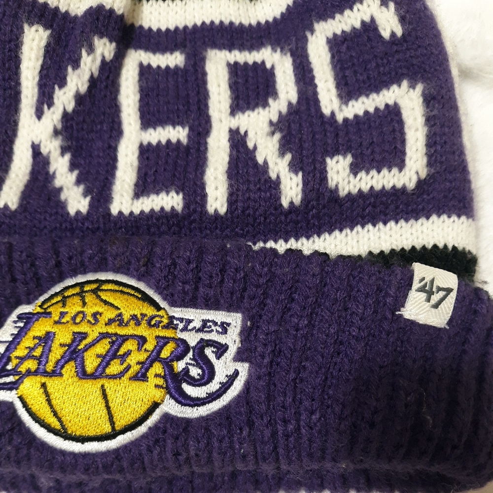 Los Angelos Lakers Knit Beanie Winter Cap Hat  NBA
